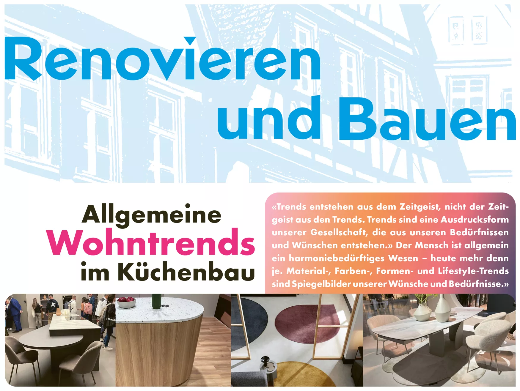 Renovieren und Bauen